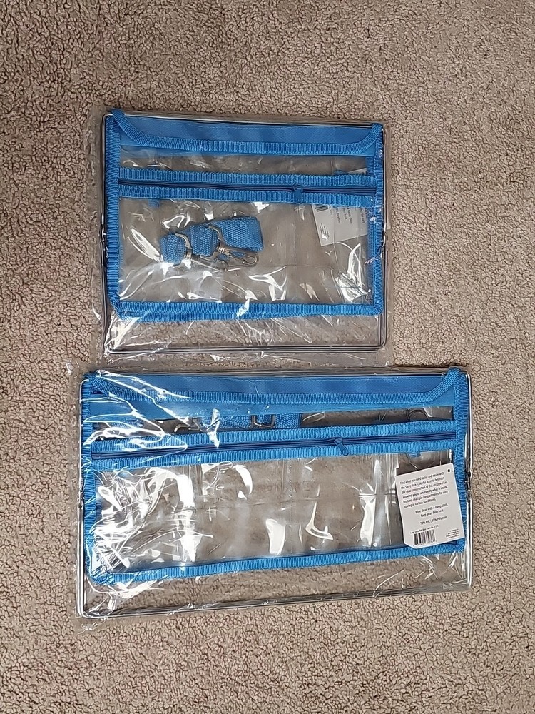 2 Sassy Totes **  Blue - large & small