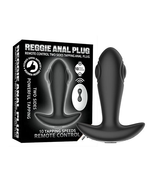 REGGIE ANAL TAPPING REMOTE CONTRL ANAL BUTT PLUG