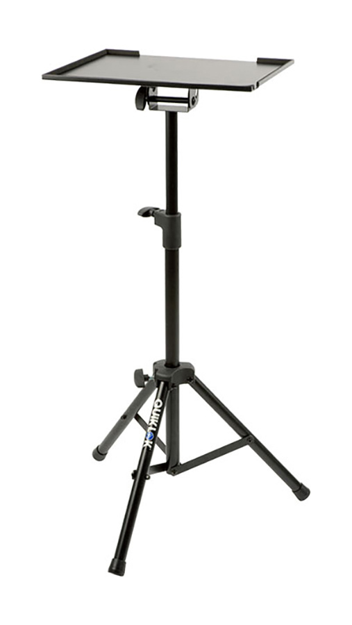 Quik-Lok Multi-Function Tripod Stand, Portable, Folds Flat, Black, LPH-001