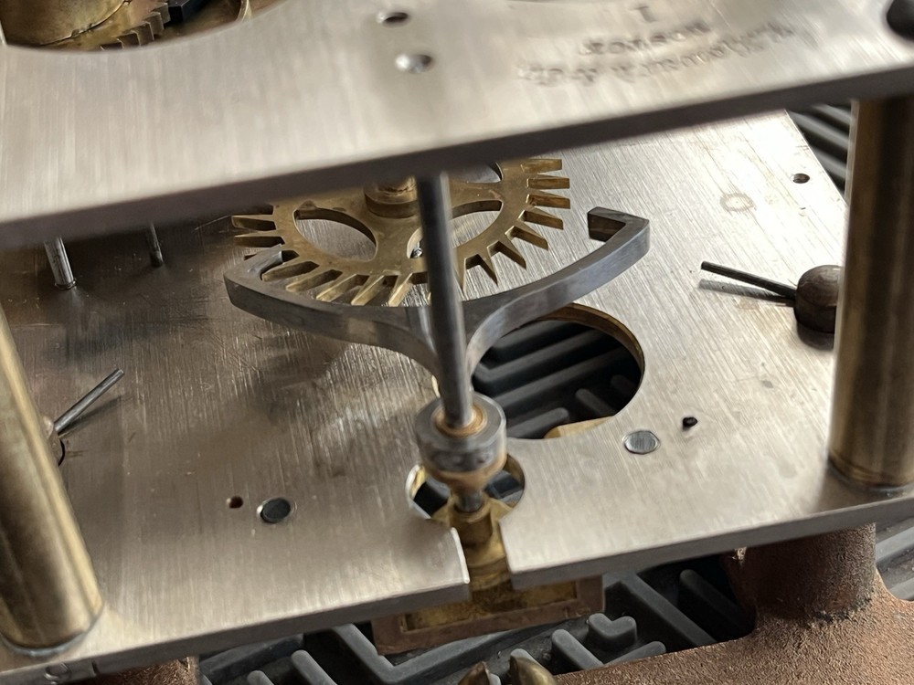 E Howard Number 1 Movement with cast iron Bracket