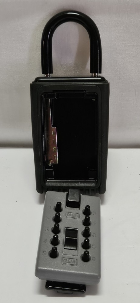KIDDE Pushbutton Portable Combination Realtor Key Box Lockbox Hide A Key