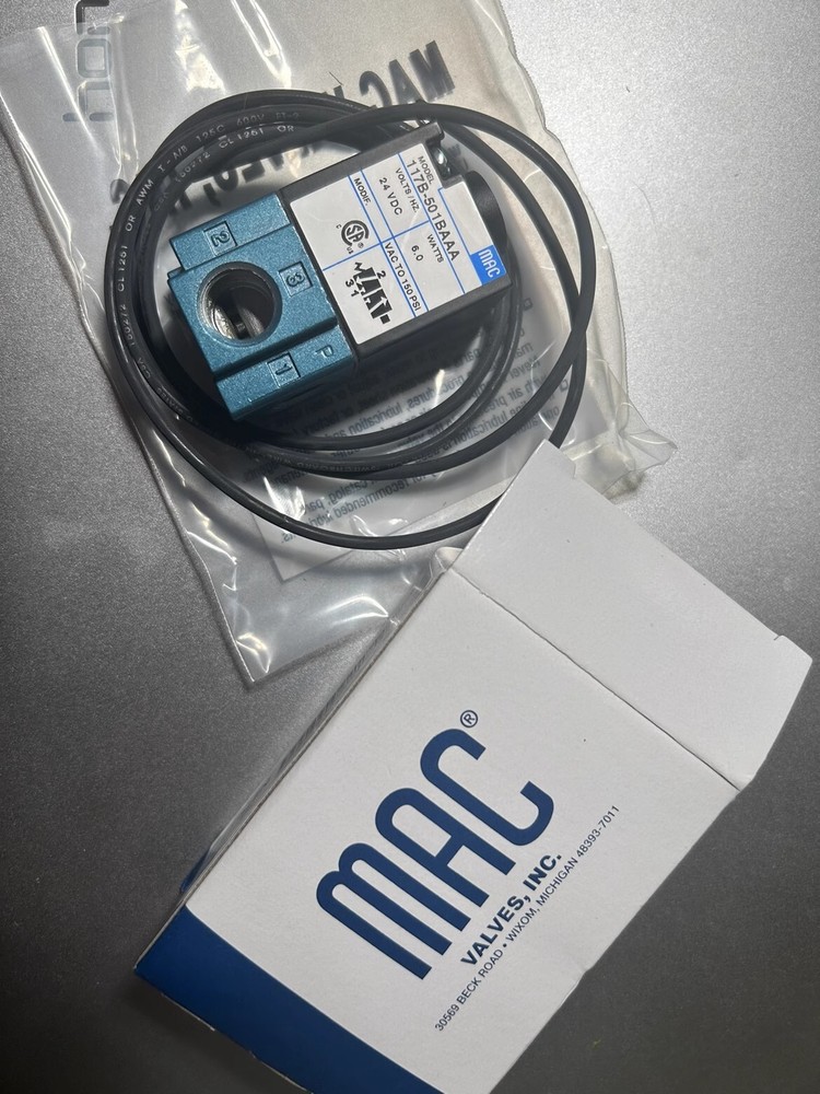 1pcs   MAC 117B-501BAAA  solenoid valve