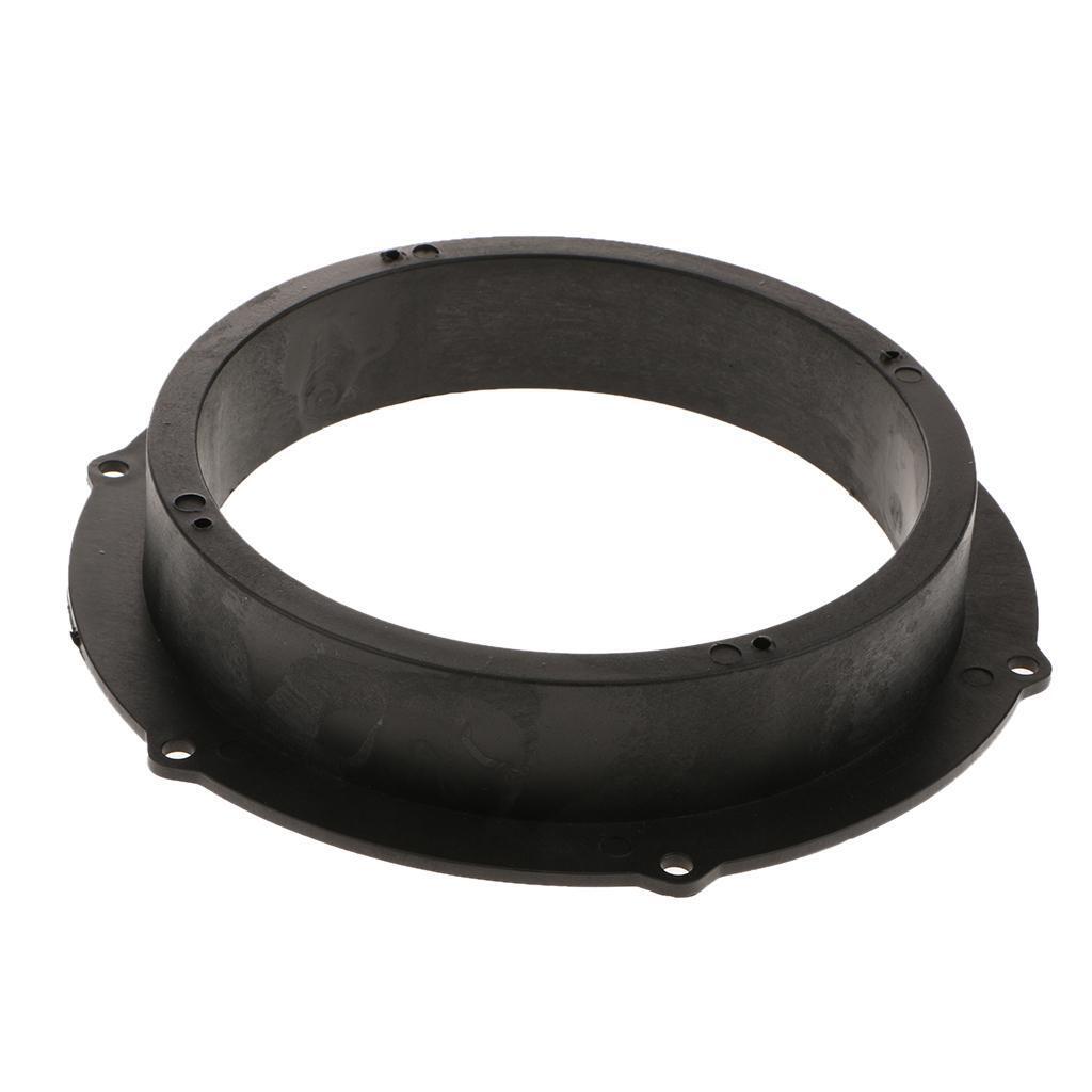 2 Pack 8" to 6.5" Car Stereo Speaker Spacer Adapters Rings Mounting Brackets