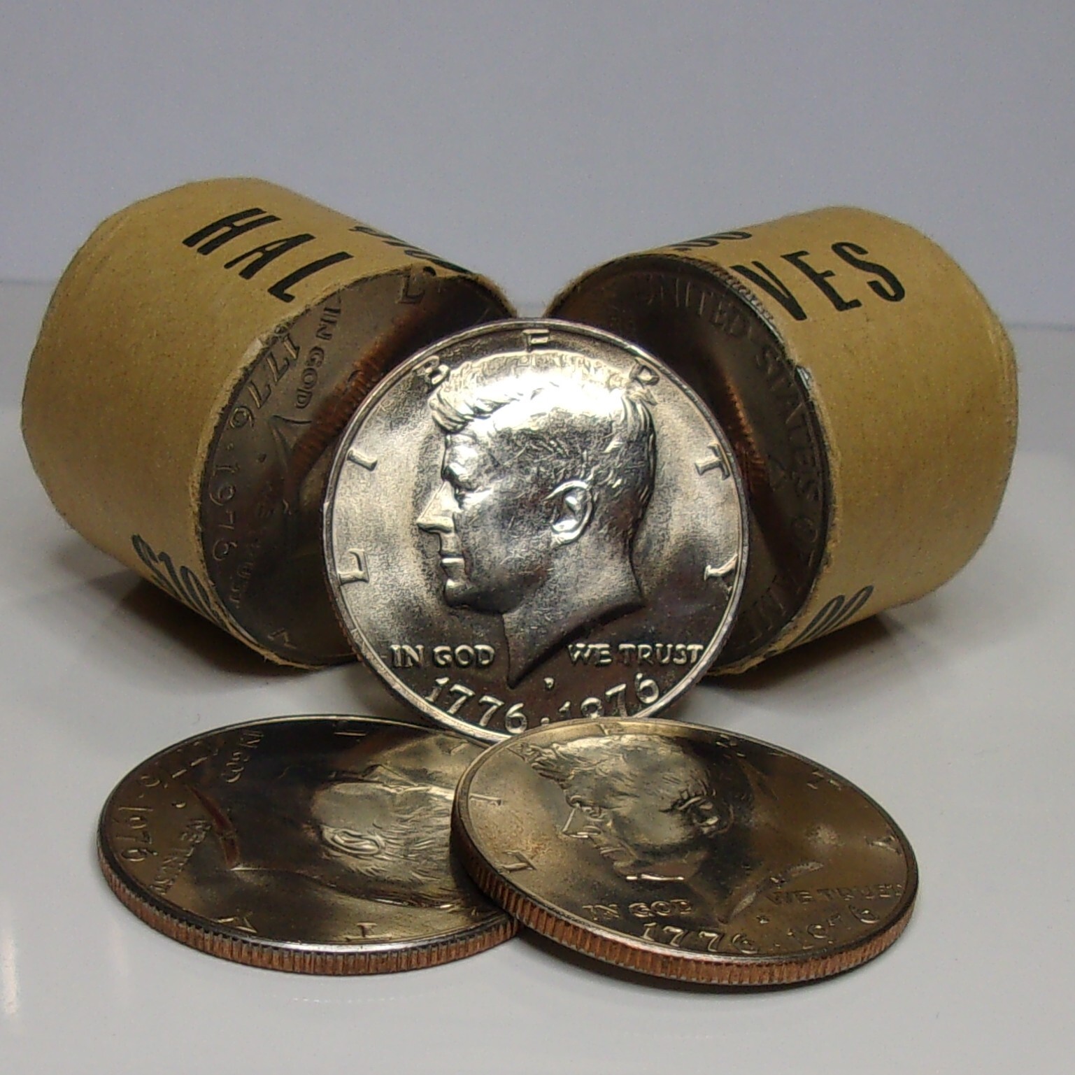 1776-1976 D Bicentennial Kennedy Half $1.00 Uncirculated COIN from Original Roll