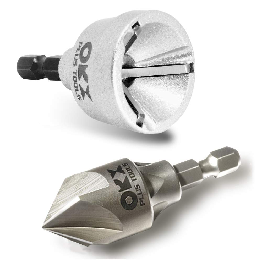 ORX Plus Tools 2PCS Deburring Chamfer Tool Set
