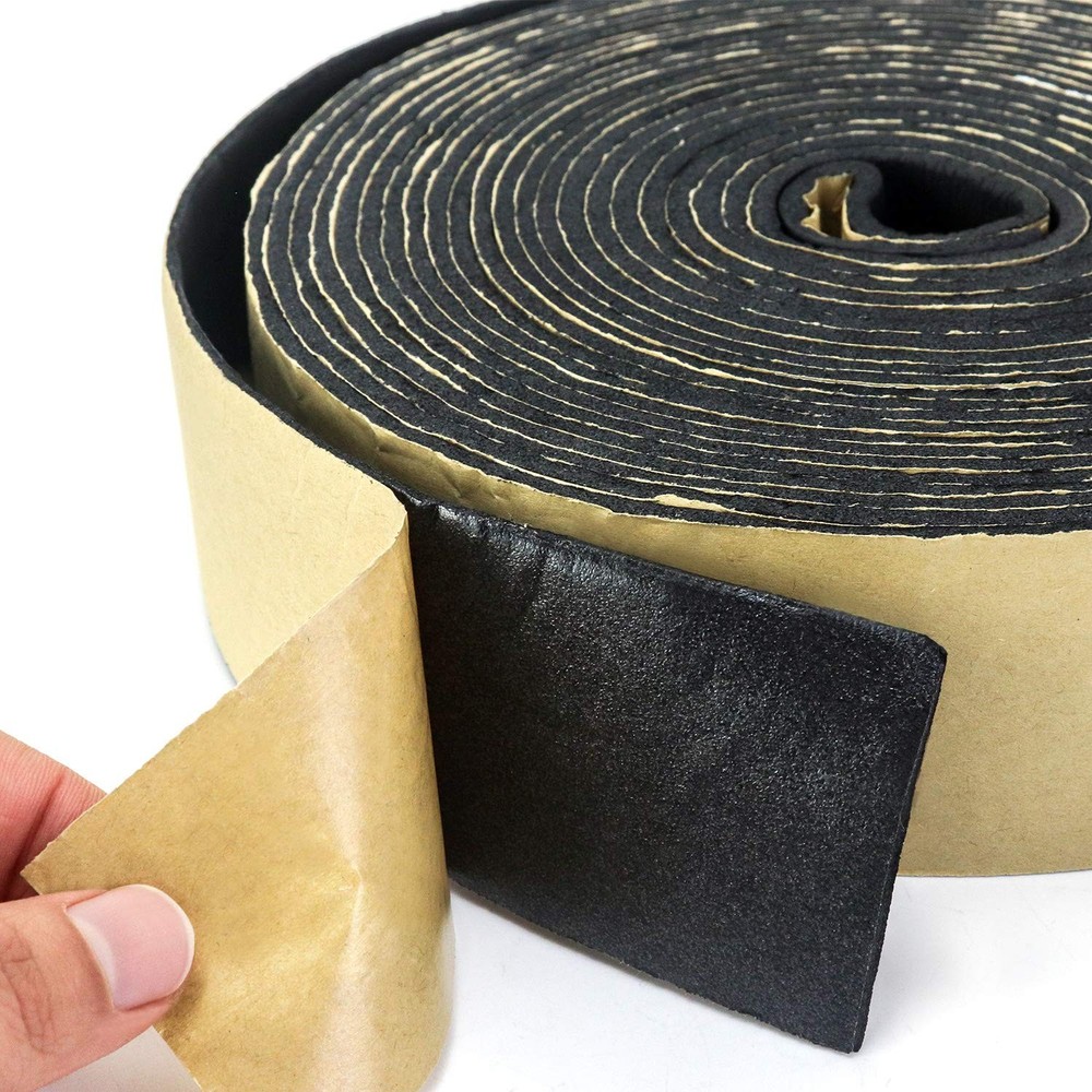 QWORK Pipe Wrap Insulation, Waterproof Foam 2" x 1/8" x 30', 1 pack