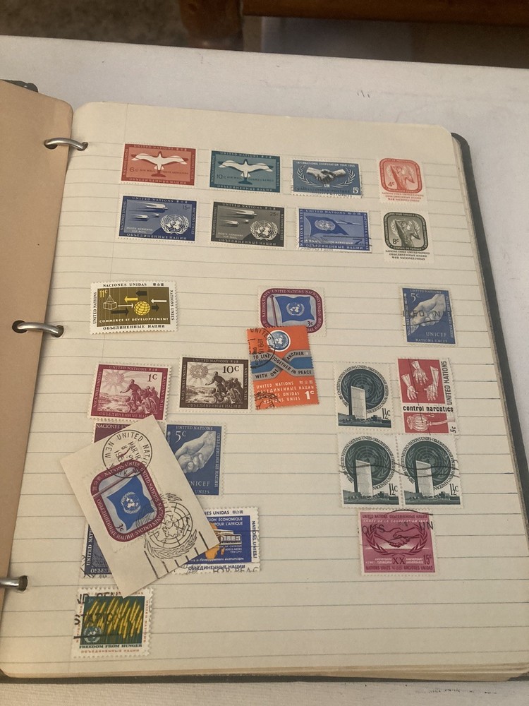 Foreign stamp album Lot# 6 Plus