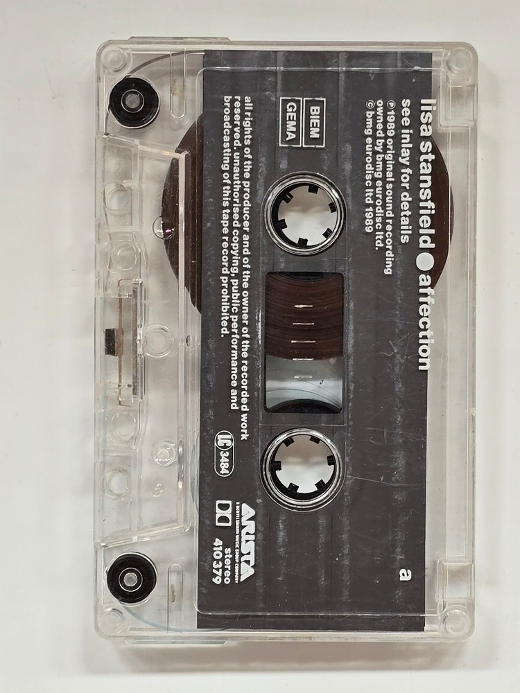 Lisa Stansfield – Affection - Cassette Tape