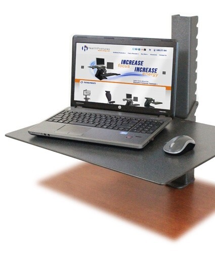 TaskMate EZ 6400 Sit-Stand Workstation Steel Frame Mountable Adjustable Tilt