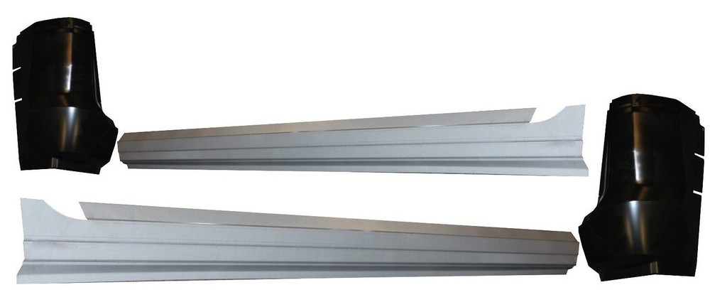 2009 2018 Inner & Outer Rocker Panels & Cab Corners Fits Ram Crew Cab 6PC. SET