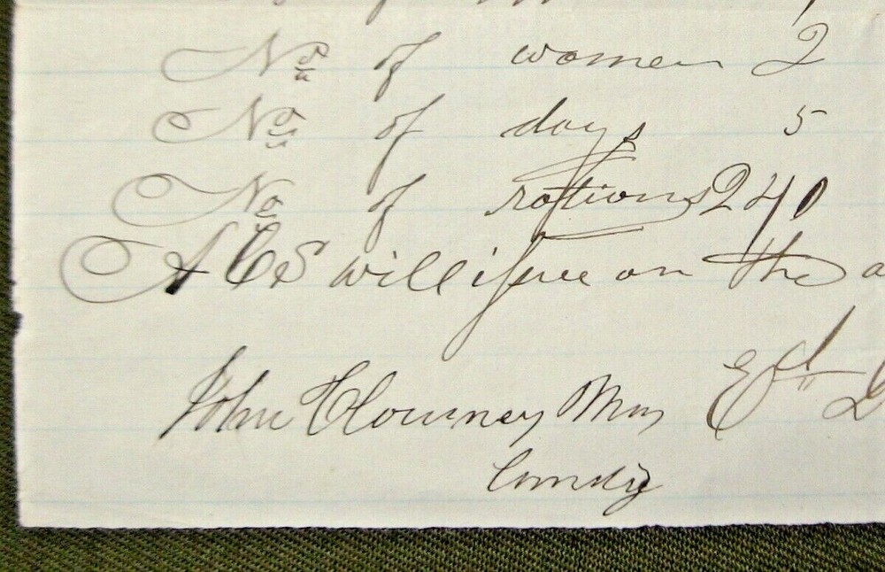 3 Documents For The 30th Wisconsin Infantry- 1863 Dated