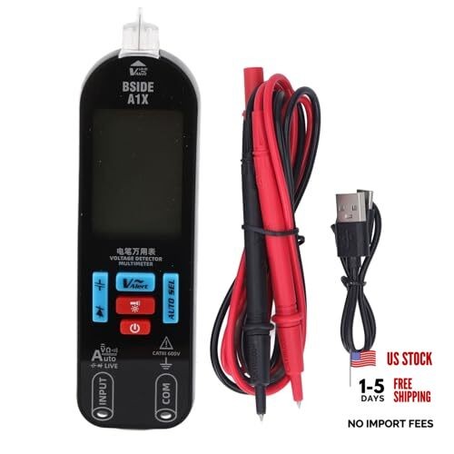 Digital Multimeter A1X Intelligent Smart Multimeter Auto Ranging 1 Input 2 Out