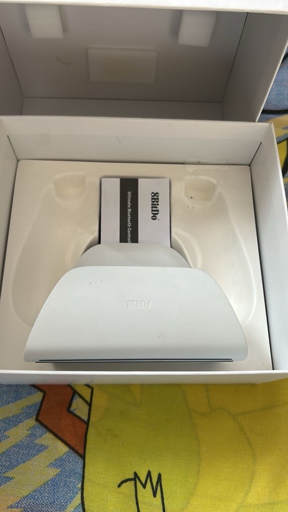 Ultimate Bluetooth Controller with Charging Dock for Switch and Windows White