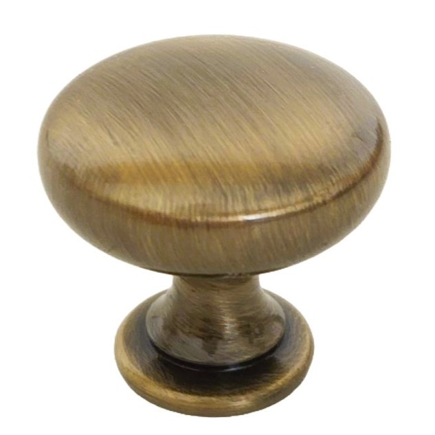 10 Elements Madison Cabinet Knob Antique Brass Pull Hardware Resources 3910-AB