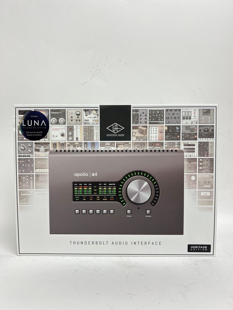 Universal Audio Apollo x4 Thunderbolt 3 Audio Interface - Heritage Edition
