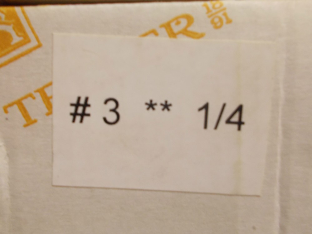 Genuine Josef Teller Cello Bridge Model #3 ** 1/4"