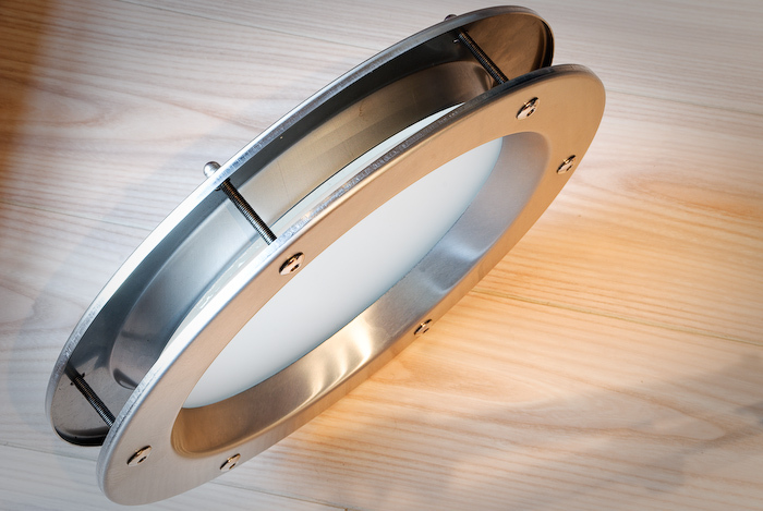 PORTHOLE BULL'S EYE FOR DOORS phi 350 mm