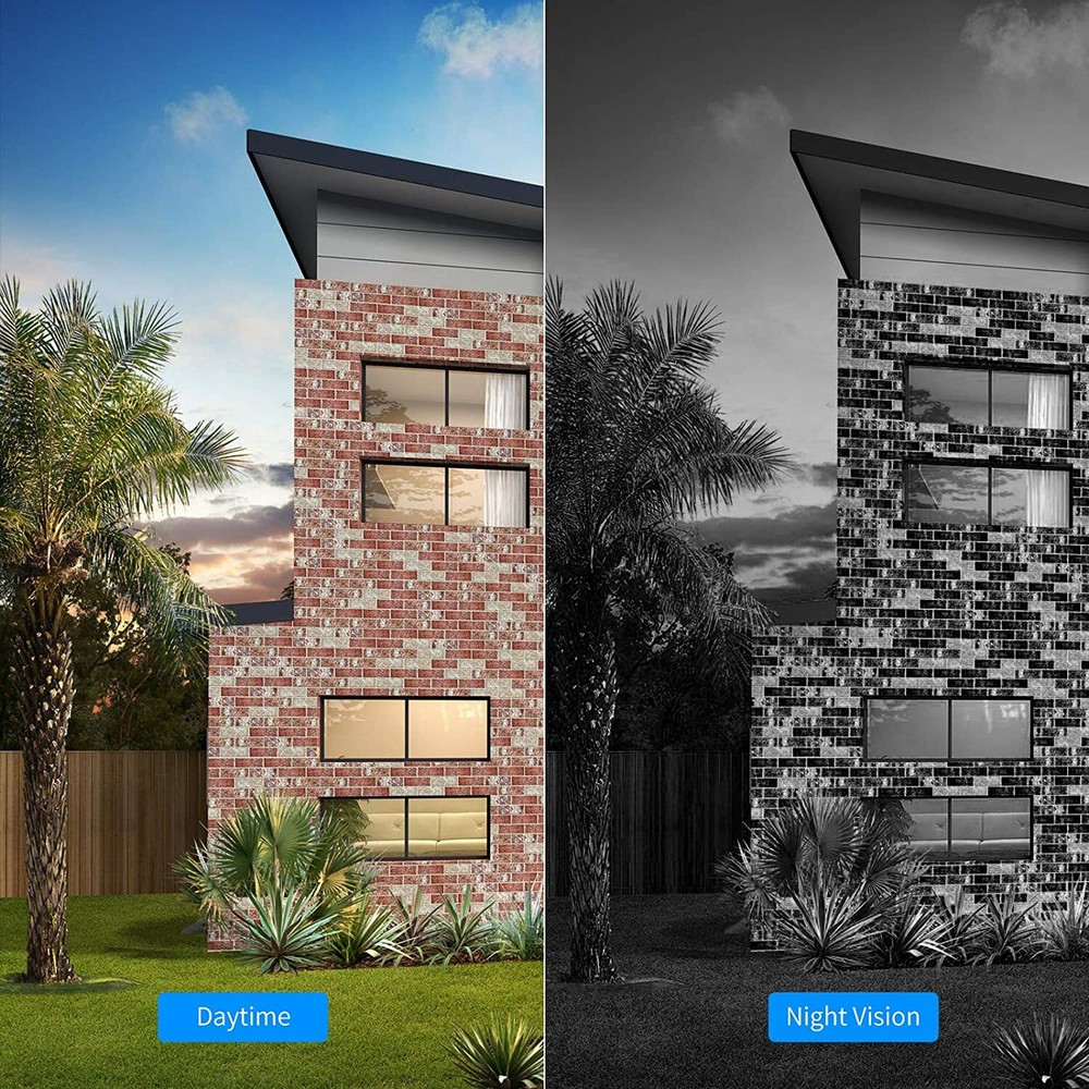 5MP Outdoor WIFI Security Camera For Hiseeu 8CH Wireless Security Camera System