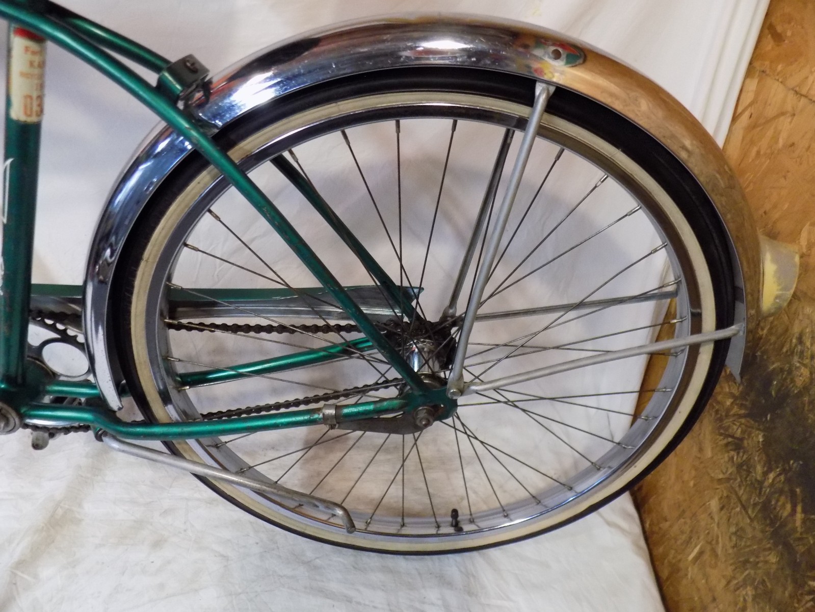 1960 SCHWINN PANTHER II MENS PEANUT TANK BICYCLE S7 AMERICAN JAGUAR CORVETTE 68