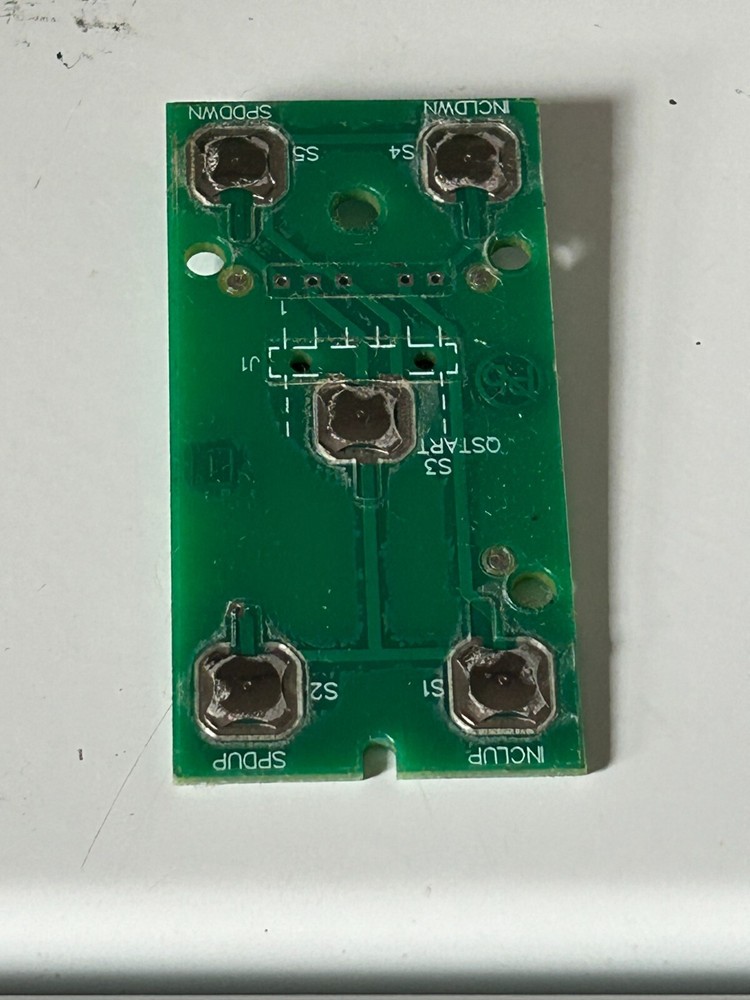 PRECOR pca control board #49003-403 D-PAD used