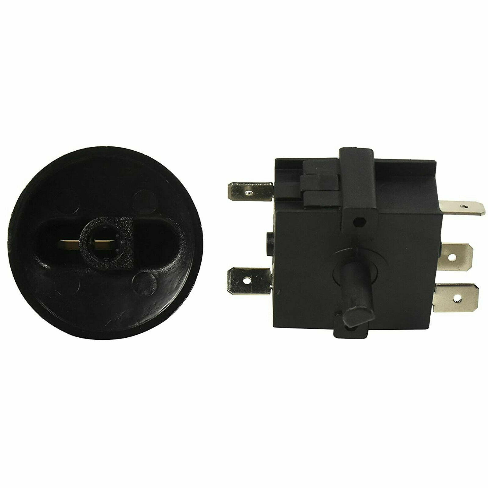 Rotary Switch 4Position 3Speed 120V-250V 15A Fan Heater Speed Selector UL Listed