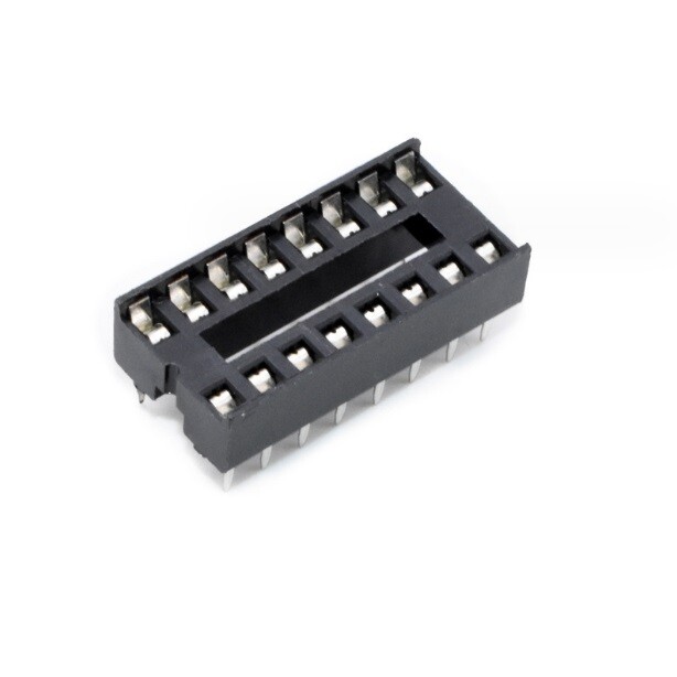 100pcs IC socket chip base microcontroller stand DIP-8 / DIP-14 / DIP-16