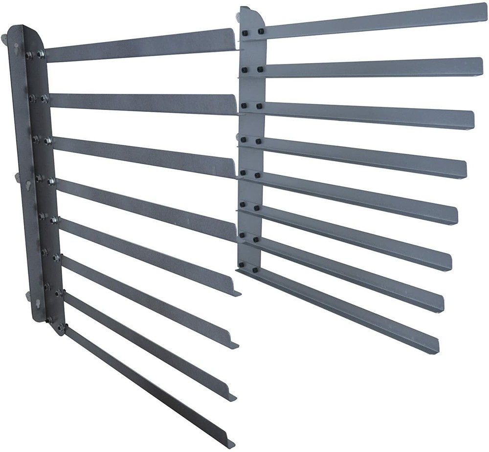 TECHTONGDA 8 Layer Screen Printing Wall Mounted Screen Frame Storage Rack Holder