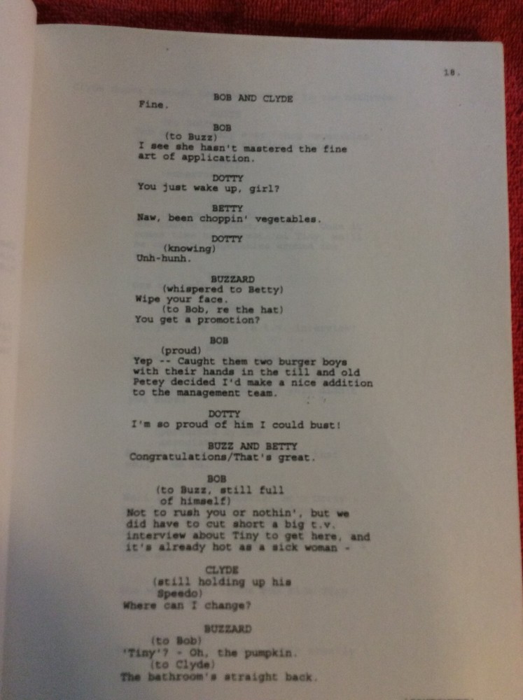 ORIGINAL SCRIPT UNDER THE HULA MOON STEPHEN BALDWIN CHRIS PENN BILLY CAMPBELL