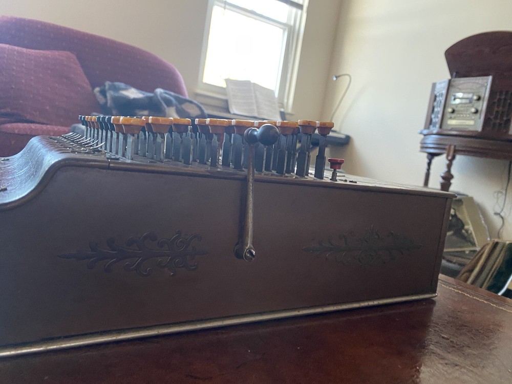 Felt And Tarrant Original Metal Comptometer Calculator Adding Machine