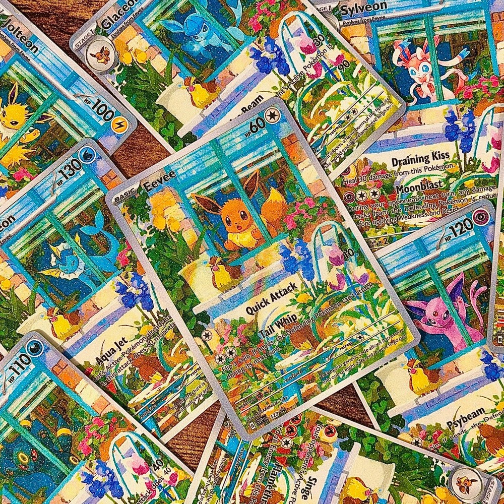 Window Eeveelution Fan Art Trading Card