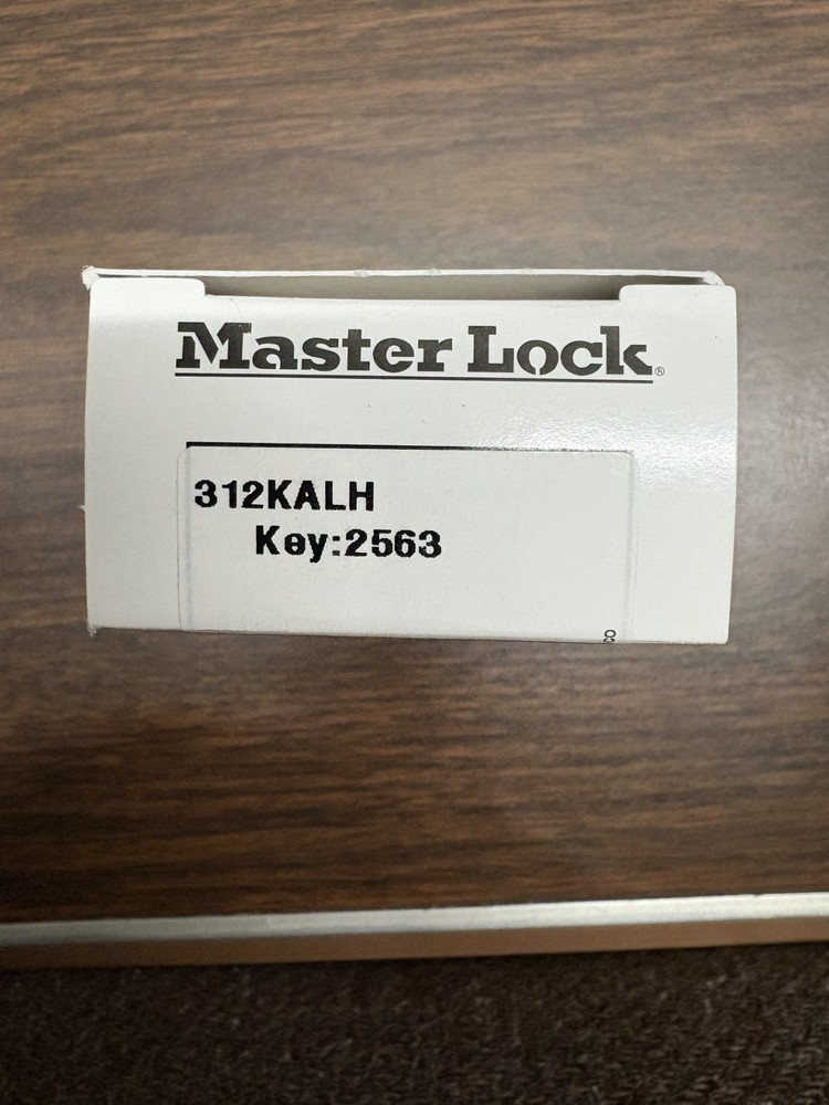 Master Lock Padlock Keyed Alike
