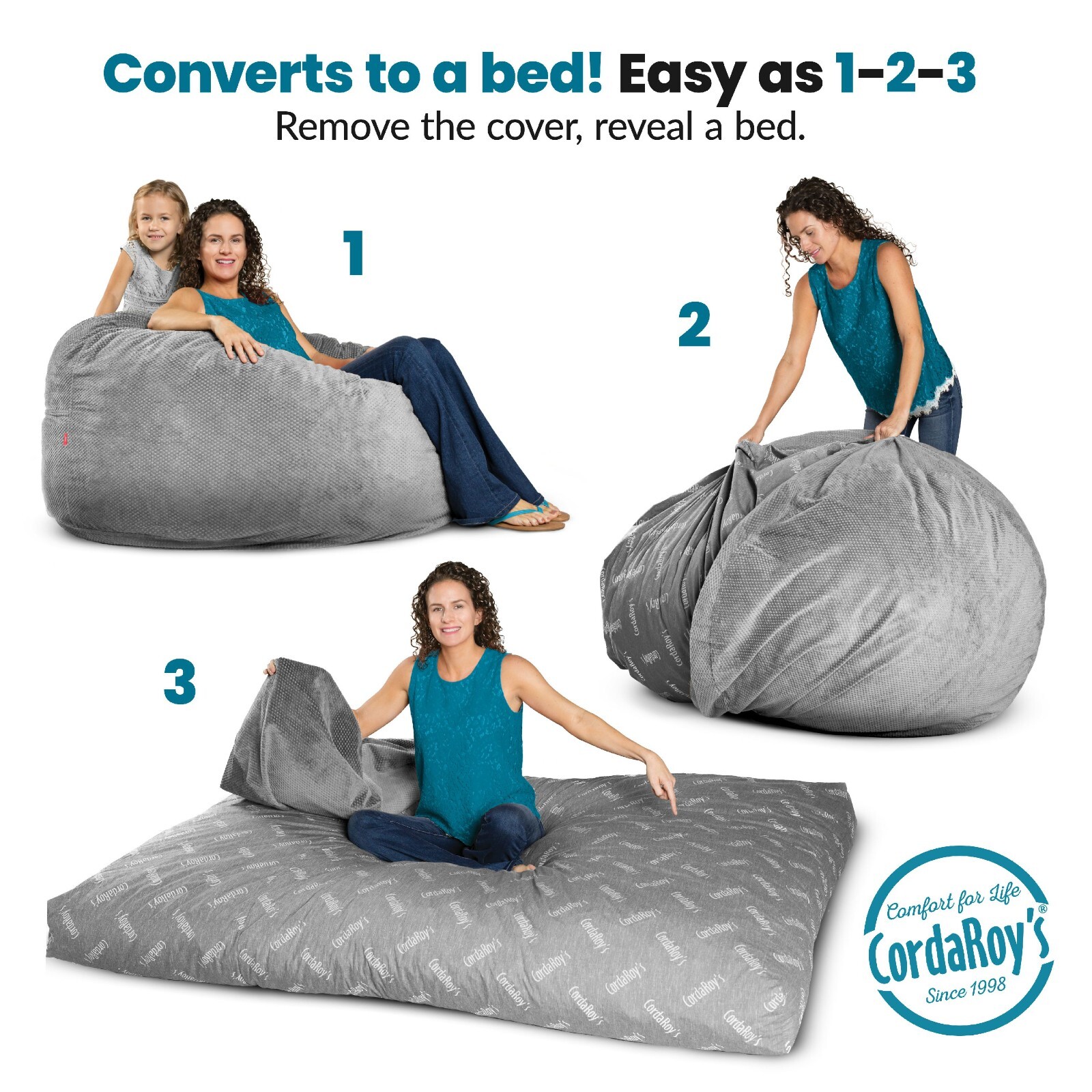 CordaRoy's Bean Bag Full Size Corduroy