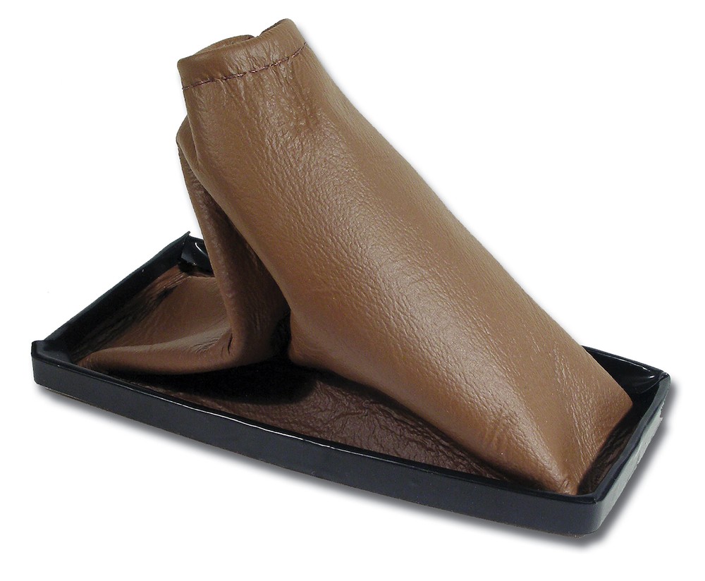 Corvette C3 Shift Boot Dark Saddle Manual 1973