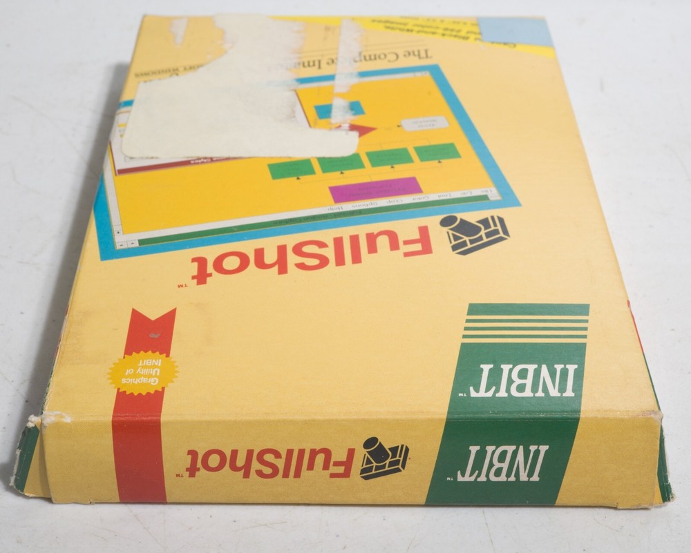 Vintage Inbit FullShot Image Capture Program for Windows 5.25" 3.5" ST533B03