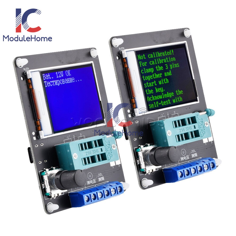 GM328A Transistor Tester Diode Capacitance Inductance ESR Volt Frequency Meter