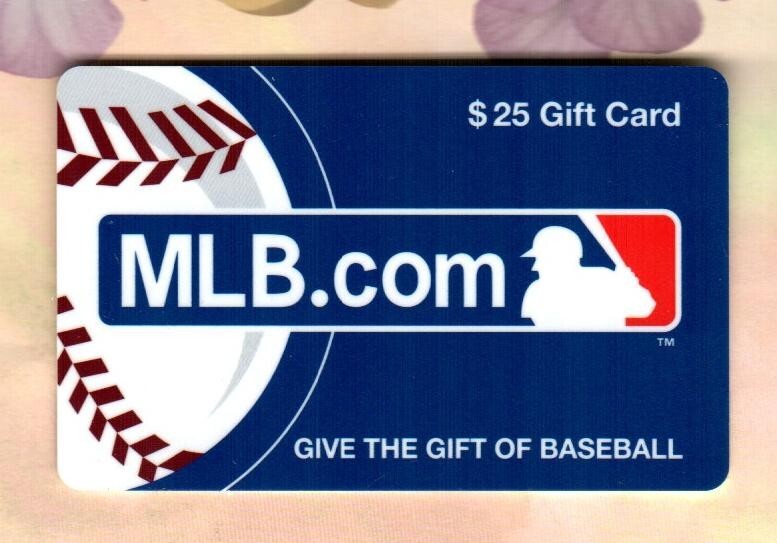 MLB.COM Baseball, MLB Logo ( 2006 ) Gift Card ( $0 - NO VALUE )