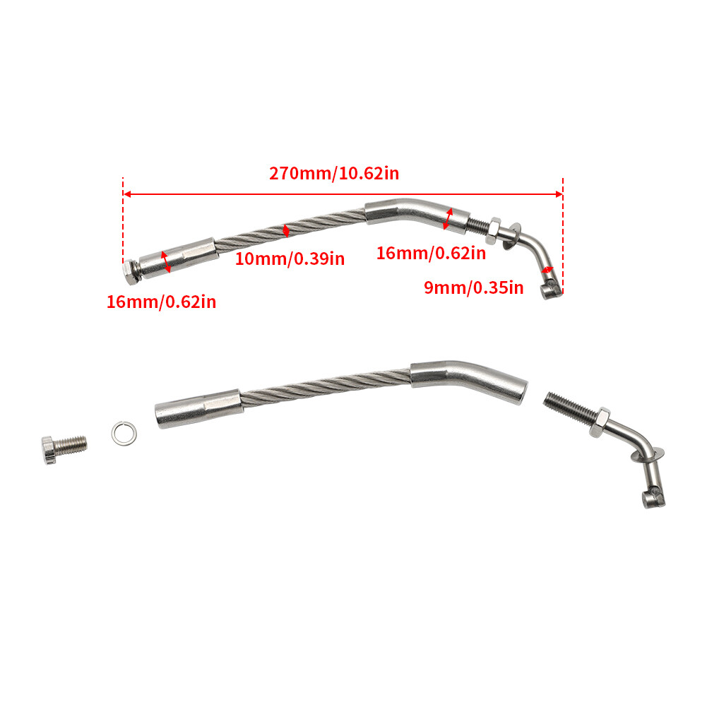 For Snowmobile Ice Scratchers w/ Carbide Tips Snow Scratcher Reverse Compatible