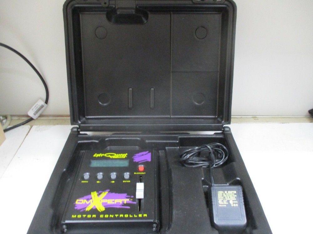 Gemini Lytequest Motorhead Moving Head DMX Controller DMXPERT W/ Case
