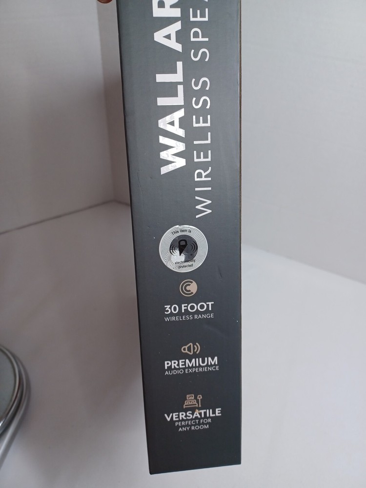 iHip Wall Art Wireless Bluetooth Speaker 30 Ft Range NEW