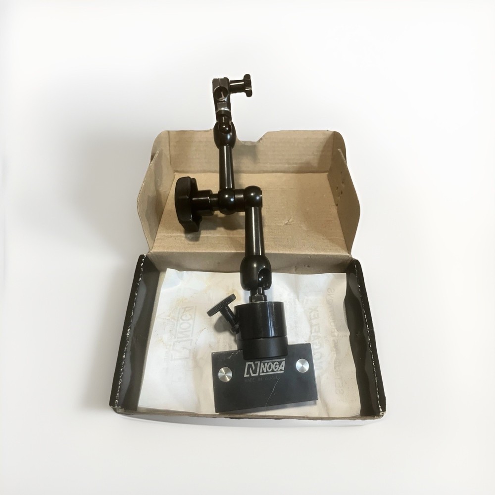 Noga NF1033 Indicator Positioner & Holder: Fine Adjustment, Includes Base