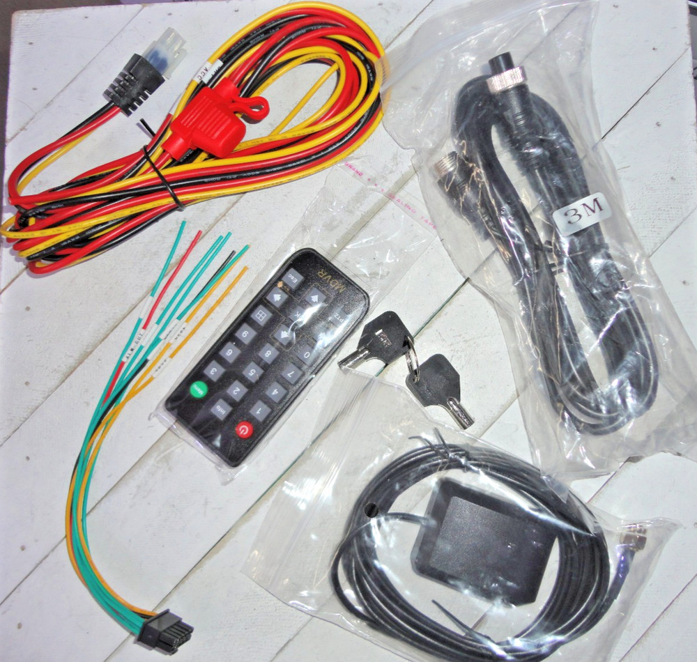 Falcon Electronics 4 CH Mobile mDVR + Cables + Remote + GPS Antenna / Never Used