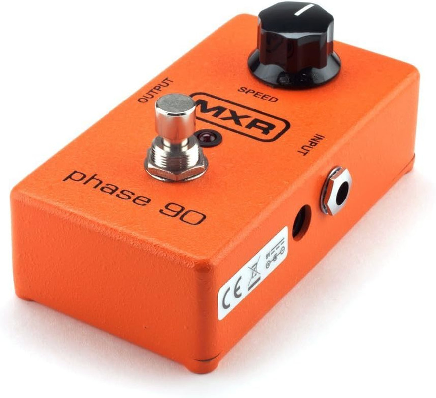 New Dunlop M101 Phase 90 Phaser Effects Pedal Bundle with 6" Patch Cables