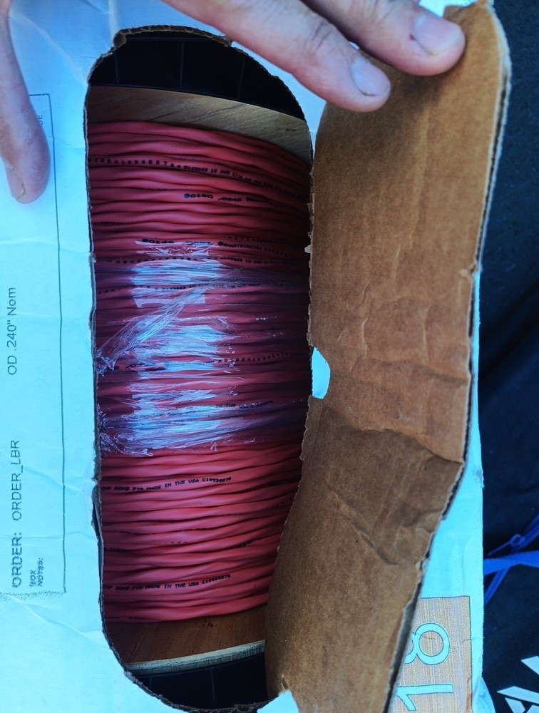 Windy City 052000LC 18/1P Low Cap Plenum Cable Wire CMP Orange /1000ft spool