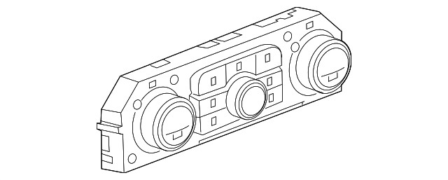 Genuine GM Dash Control Unit 86544525