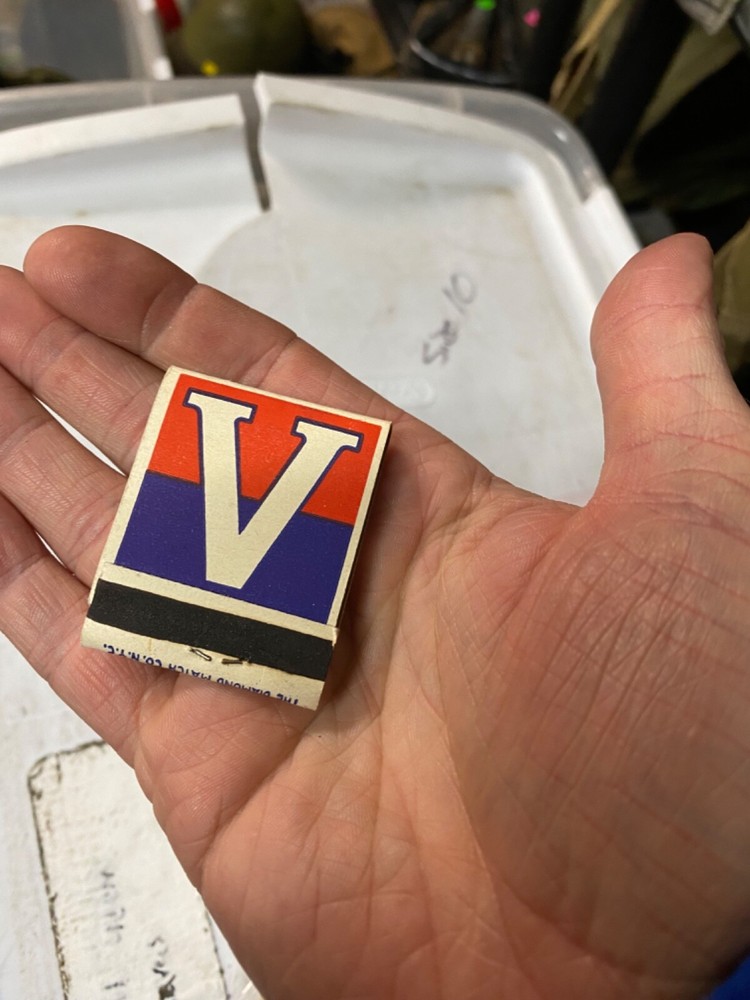 ORIGINAL WWII US ARMY GI PERSONAL ITEMS MATCHSTICK BOOKLET-NOS UNISSUED,