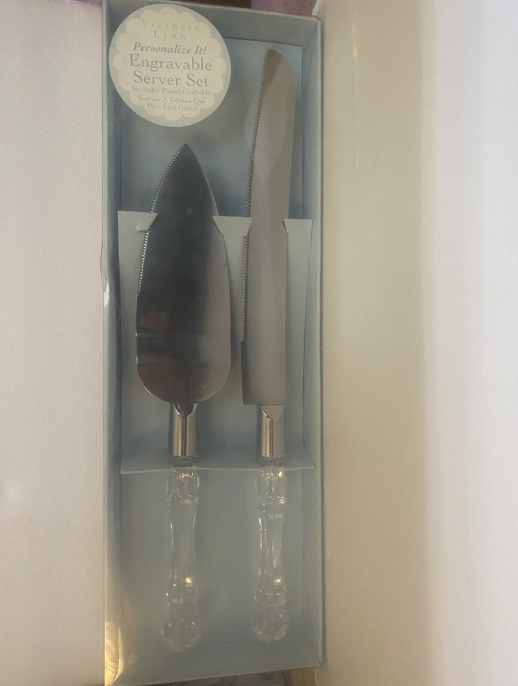 Cake Server Set 2PC Silver