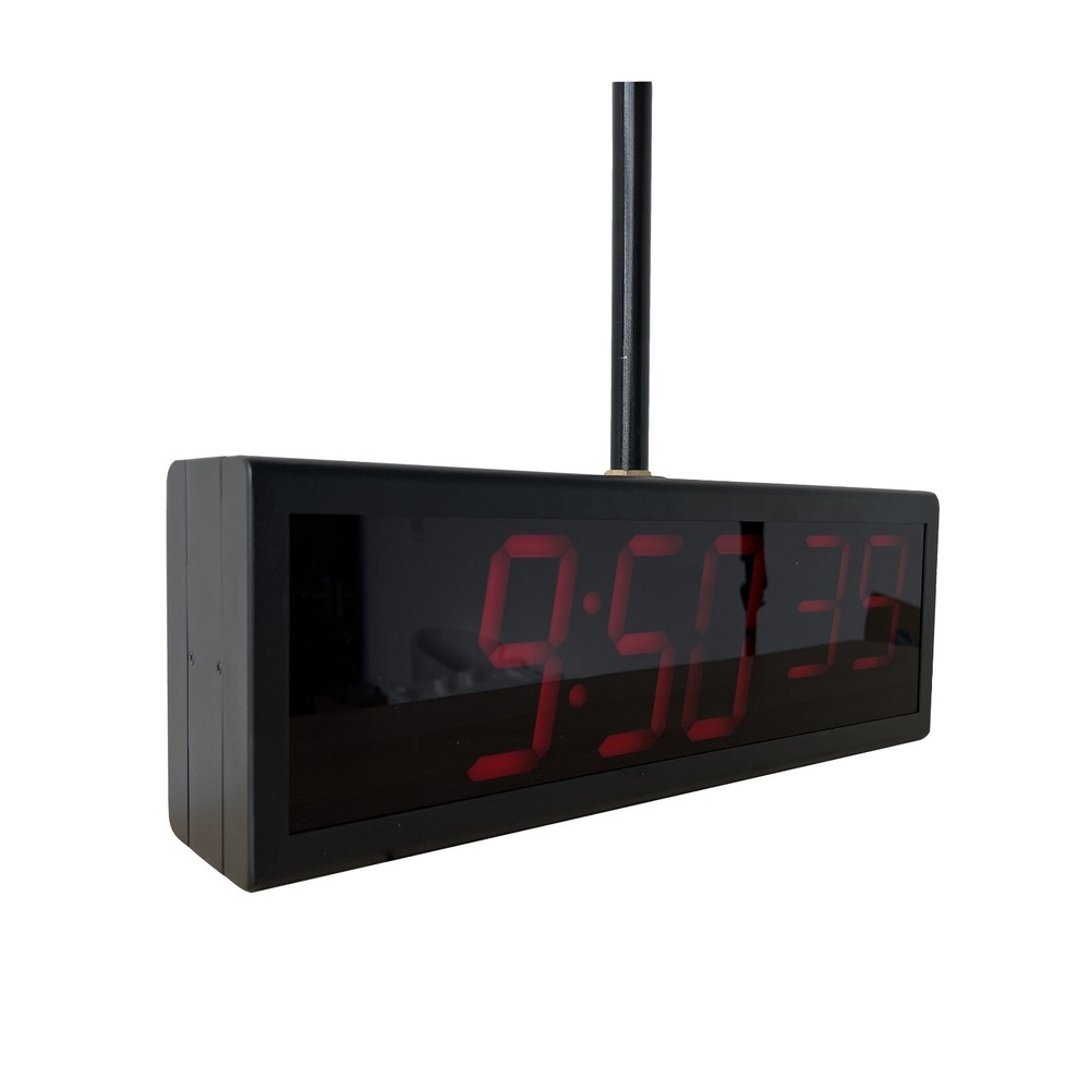 Double Sided PoE Clock, Network Time Server Synchronized, Automatic DST Reset