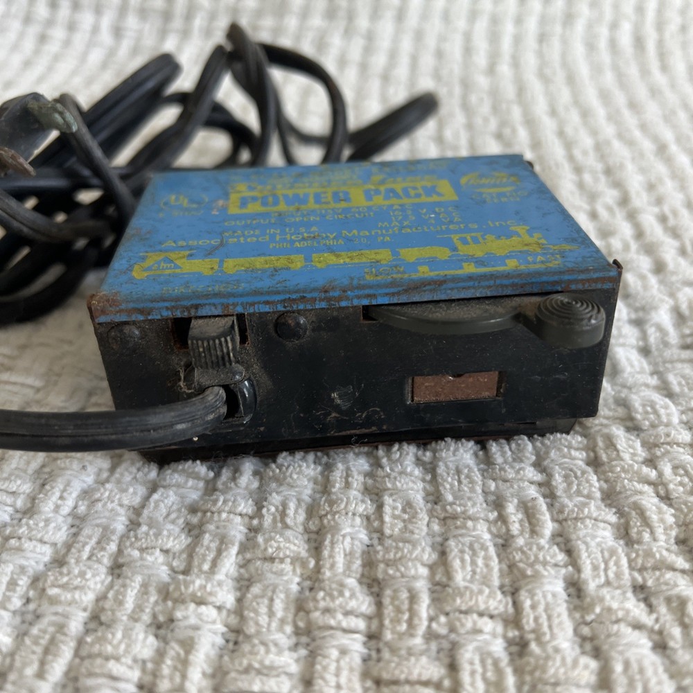 AHM Thunder Line Power Pack Train Transformer N Scale UNTESTED