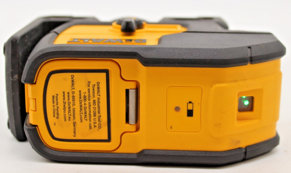 DEWALT 100' Self-Leveling 3 Beam Laser Pointer Green Beam, DW083CG tested