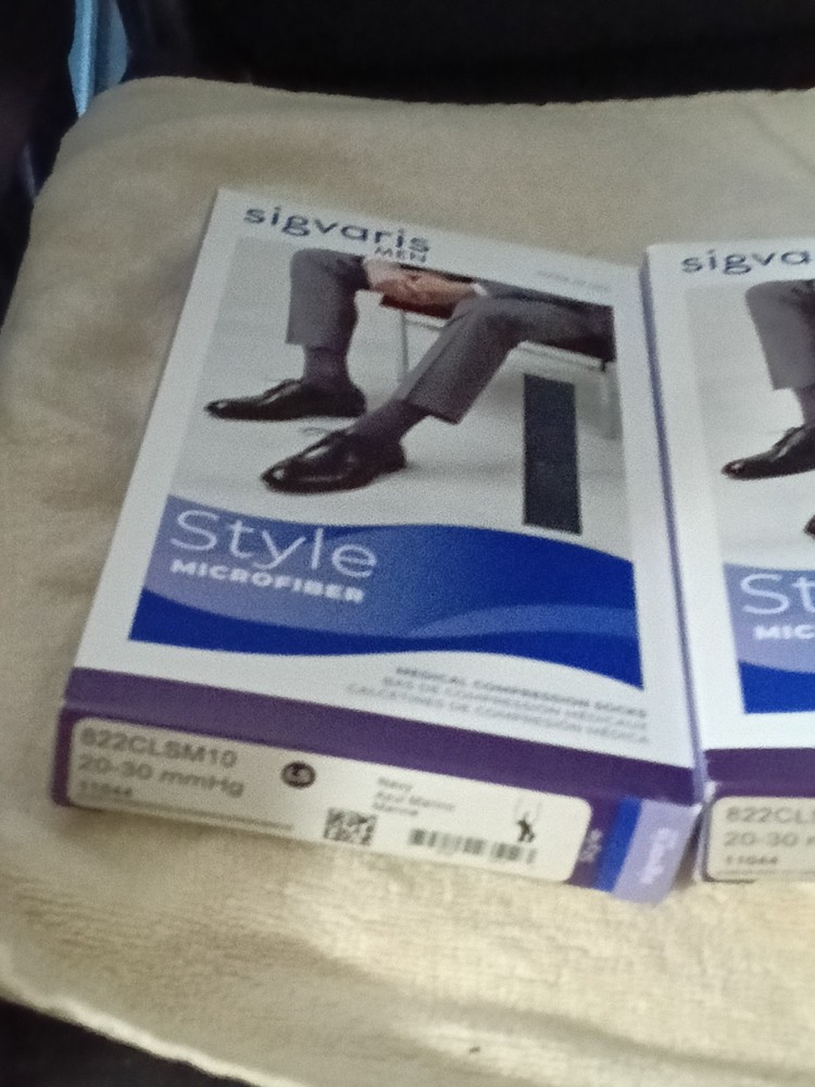 SIGVATIS, MICROFIBER, MEDICAL COMPRESSION SOCKS, 3 PAIR